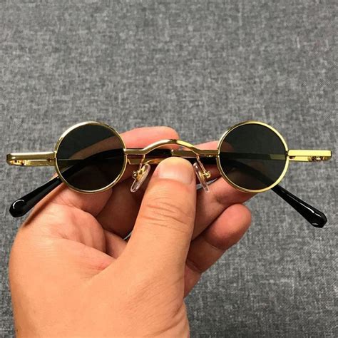 very small round sunglasses